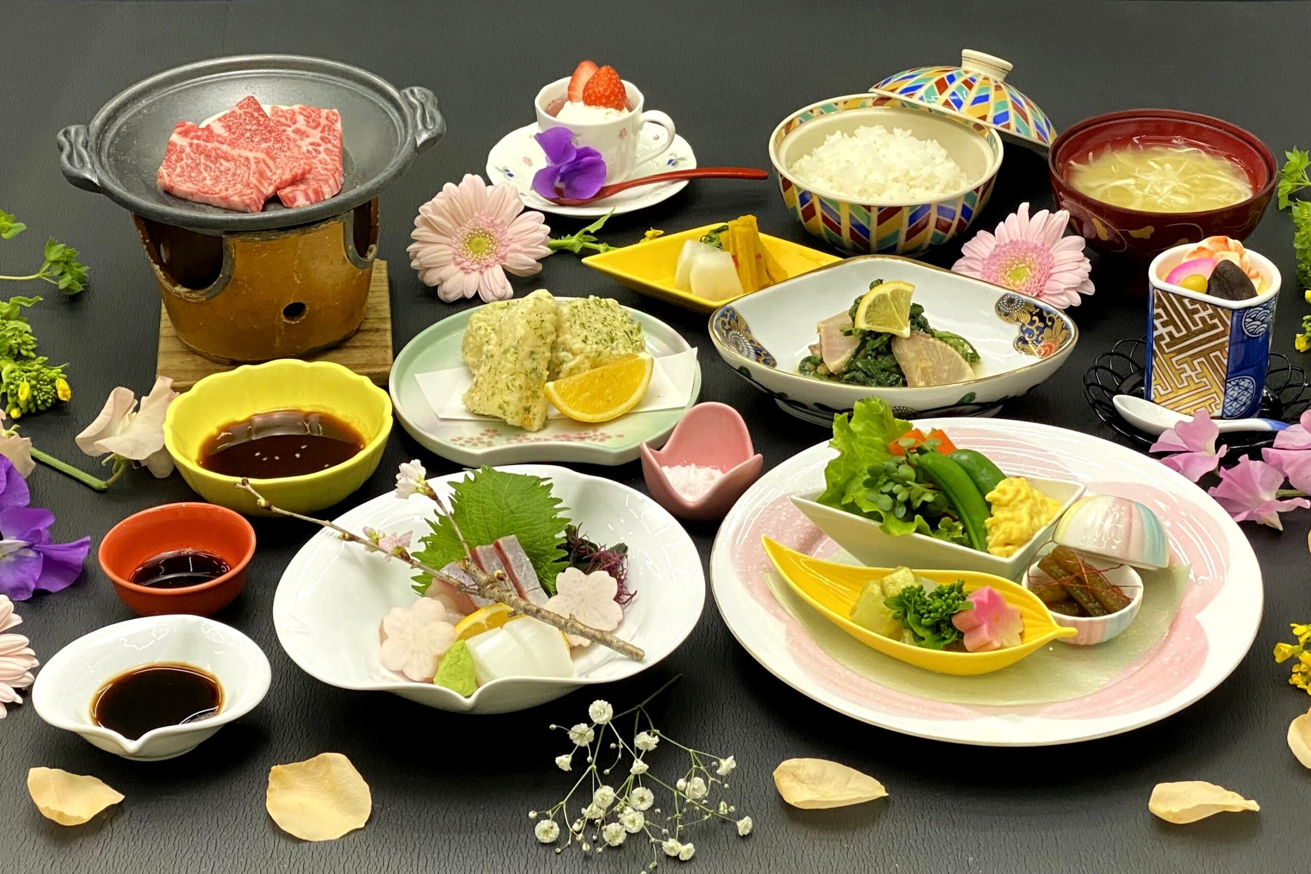 四季会席【桜】コース　☆リーズナブル会席☆